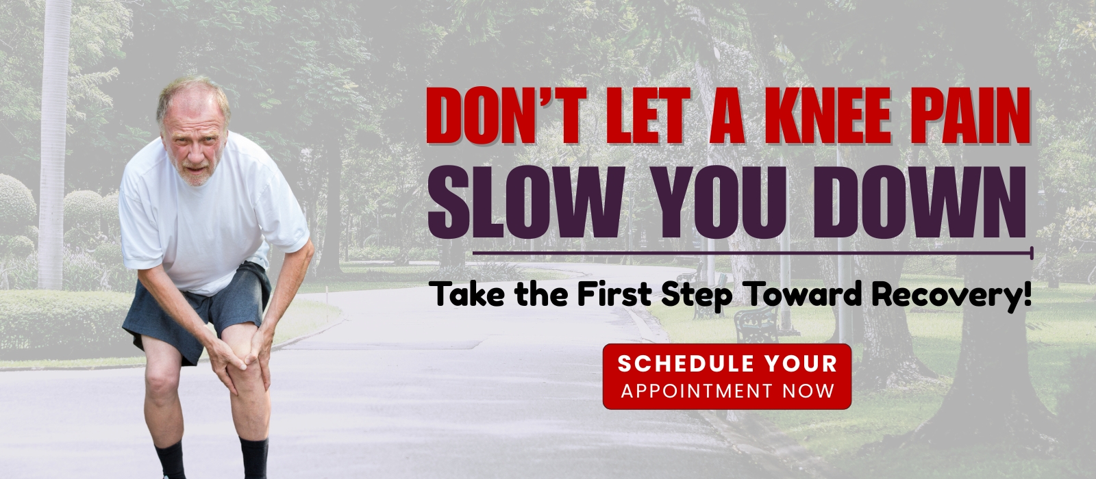 Don’t Let a Knee pain Slow You Down